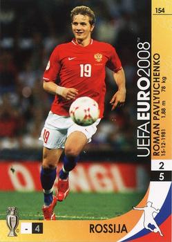 2008 Panini UEFA Euro #154 Roman Pavlyuchenko Front