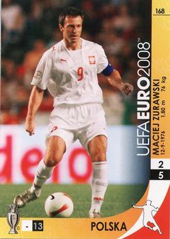 2008 Panini UEFA Euro #168 Maciej Zurawski Front