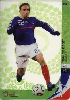2008 Panini UEFA Euro #208 Franck Ribery Front