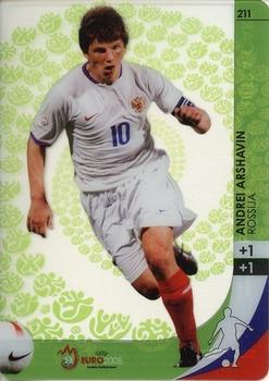 2008 Panini UEFA Euro #211 Andrey Arshavin Front