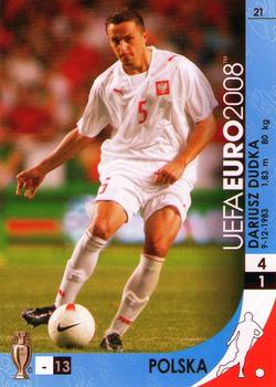 2008 Panini UEFA Euro #21 Dariusz Dudka Front