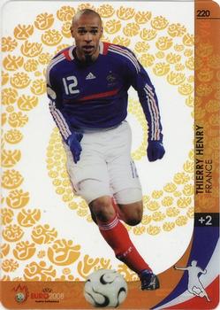 2008 Panini UEFA Euro #220 Thierry Henry Front