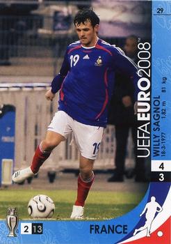 2008 Panini UEFA Euro #29 Willy Sagnol Front