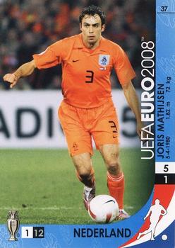 2008 Panini UEFA Euro #37 Joris Mathijsen Front