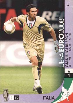 2008 Panini UEFA Euro #6 Gianluigi Buffon Front