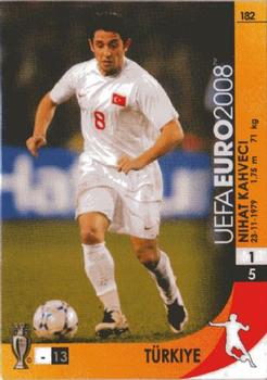 2008 Panini UEFA Euro #182 Nihat Kahveci Front