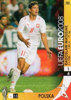 2008 Panini UEFA Euro #185 Radoslaw Matusiak Front