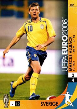 2008 Panini UEFA Euro #187 Marcus Allback Front