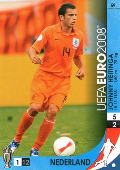 2008 Panini UEFA Euro #59 Johnny Heitinga Front