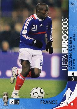 2008 Panini UEFA Euro #60 Lassana Diarra Front
