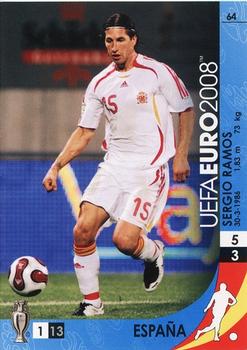2008 Panini UEFA Euro #64 Sergio Ramos Front