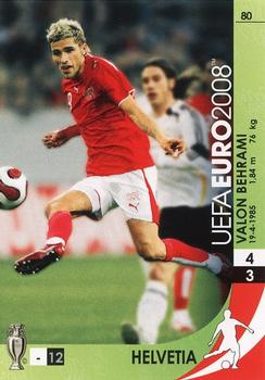 2008 Panini UEFA Euro #80 Valon Behrami Front