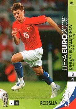 2008 Panini UEFA Euro #86 Diniyar Bilyaletdinov Front