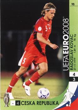 2008 Panini UEFA Euro #98 Radoslav Kovac Front