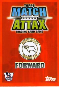 2007-08 Topps Match Attax Premier League Extra #NNO Kenny Miller Back