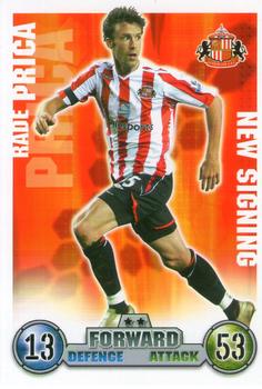 2007-08 Topps Match Attax Premier League Extra #NNO Rade Prica Front