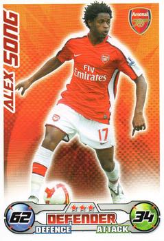2008-09 Topps Match Attax Premier League Extra #NNO Alex Song Front