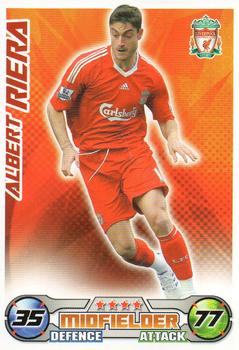 2008-09 Topps Match Attax Premier League Extra #NNO Albert Riera Front