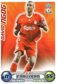 2008-09 Topps Match Attax Premier League Extra #NNO David N'Gog Front