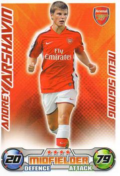 2008-09 Topps Match Attax Premier League Extra #NNO Andrey Arshavin Front