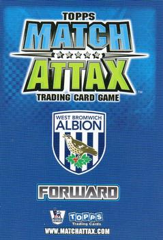 2008-09 Topps Match Attax Premier League Extra #NNO Marc-Antoine Fortune Back