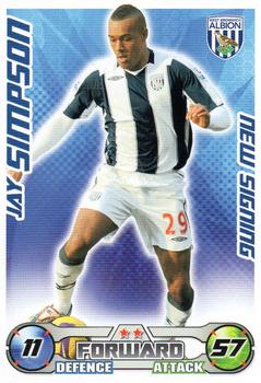 2008-09 Topps Match Attax Premier League Extra #NNO Jay Simpson Front