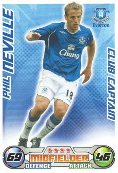 2008-09 Topps Match Attax Premier League Extra #NNO Phil Neville Front