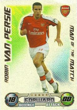 2008-09 Topps Match Attax Premier League Extra #NNO Robin Van Persie Front