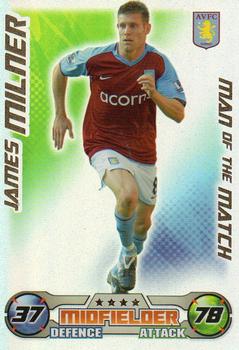 2008-09 Topps Match Attax Premier League Extra #NNO James Milner Front