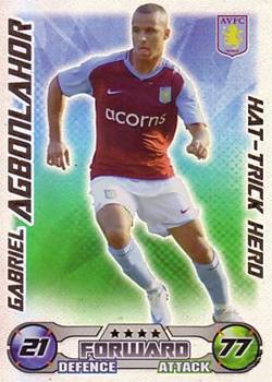 2008-09 Topps Match Attax Premier League Extra #NNO Gabriel Agbonlahor Front