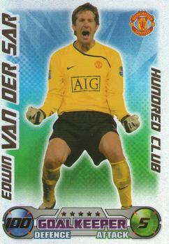 Panini 10 Edwin van der Sar Manchester United UEFA CL 2008/09 