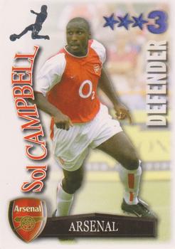 2003-04 Magic Box Int. Shoot Out #NNO Sol Campbell Front