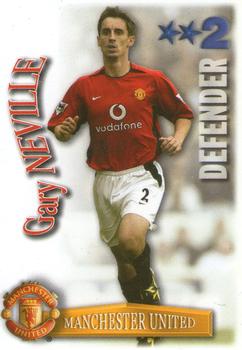 2003-04 Magic Box Int. Shoot Out #NNO Gary Neville Front