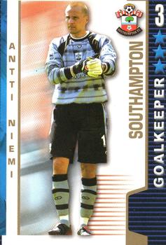 2004-05 Magic Box Int. Shoot Out #NNO Antti Niemi Front