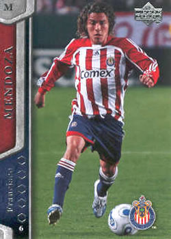 2007 Upper Deck MLS #14 Francisco Mendoza Front