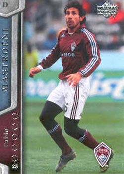 2007 Upper Deck MLS #22 Pablo Mastroeni Front