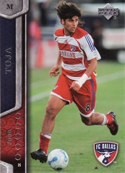 2007 Upper Deck MLS #40 Juan Toja Front