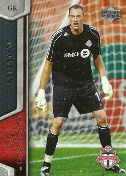 2007 Upper Deck MLS #95 Greg Sutton Front