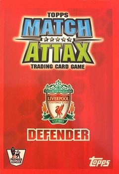 2007-08 Topps Match Attax Premier League Extra - Man of the Match #NNO Martin Skrtel Back