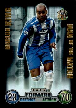 2007-08 Topps Match Attax Premier League Extra - Man of the Match #NNO Marlon King Front
