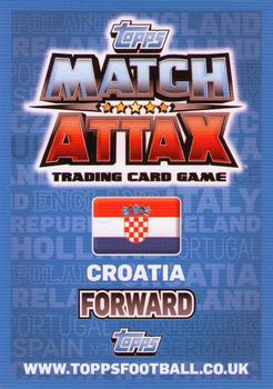 2012 Topps Match Attax Eurostars #9 Eduardo da Silva Back