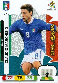 2012 Panini Adrenalyn XL Euro #NNO Claudio Marchisio Front