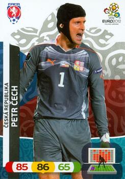 2012 Panini Adrenalyn XL Euro #NNO Petr Cech Front