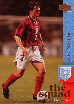1998 Upper Deck England #11 Gary Neville Front