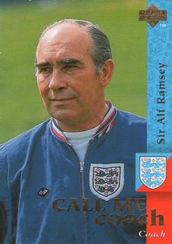 1998 Upper Deck England #1 Sir Alf Ramsey Front
