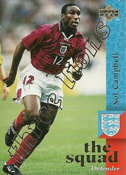 1998 Upper Deck England #85 Sol Campbell Front