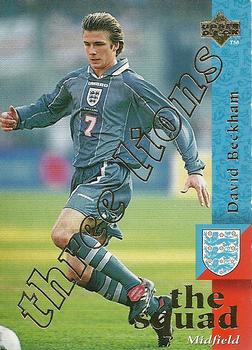 1998 Upper Deck England #86 David Beckham Front