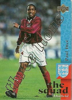 1998 Upper Deck England #87 Paul Ince Front