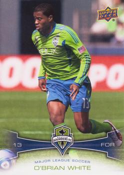 2012 Upper Deck MLS #123 O'Brian White Front
