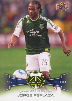 2012 Upper Deck MLS #138 Jorge Perlaza Front